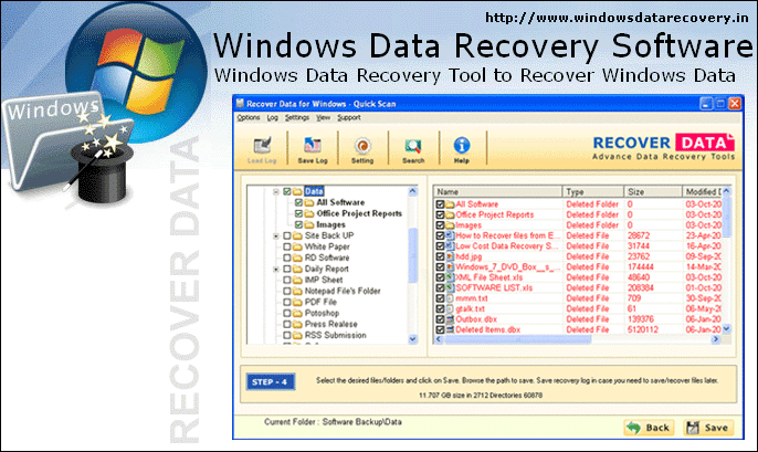 استعادة الملفات والبيانات المفقودة اثناء الفورمات Recover-data