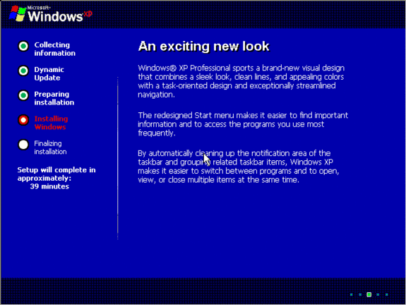  طريقة عمل فورمات للجهاز وتنصيب windows xp Wxpins10