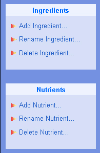 WinFeed Optionbar