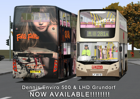 Dennis Enviro 500 & LHD Grundorf Release