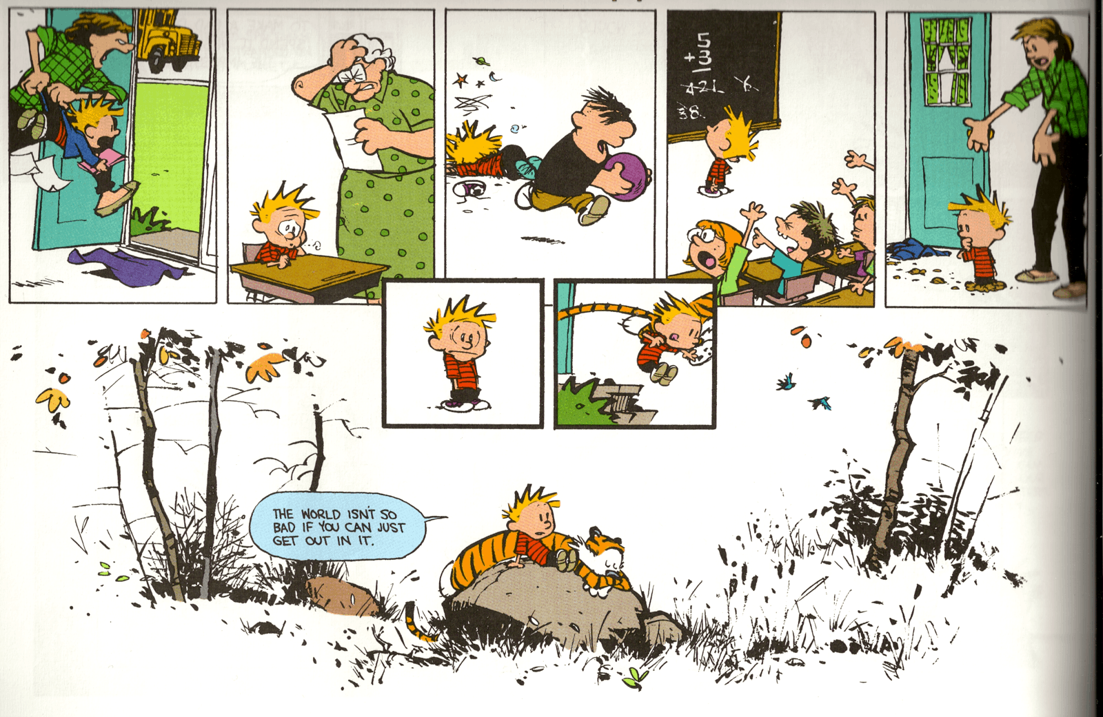 18 novembre 1985 - Calvin & Hobbes Calvin-nature