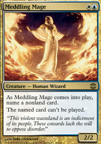 Cartas multicolor Roja o Verde con OTROS Meddling_Mage