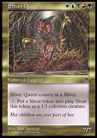 Cartas multicolor Roja o Verde con OTROS Sliver_Queen