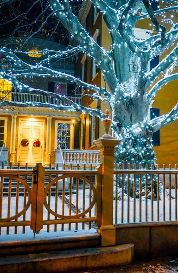 கிறிஸ்துமஸிற்கு வீட்டின் வெளியே அலங்கரிப்பது எப்படி? Outdoor-Christmas-Lighting-Decorations-26