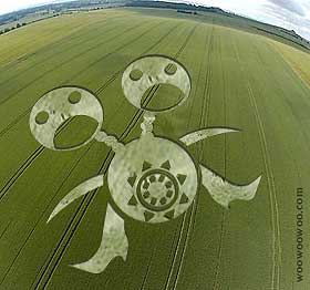 Keanehan Ladang Gandum Crop_circle