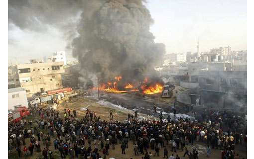 ”Våra söner plundras på sina organ” - Sida 3 Gaza-city_on_fire