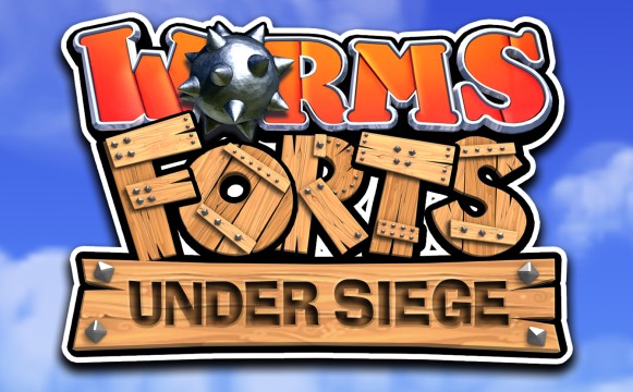 حصريا,لعبة الديدان المتحاربةWorms Forts PC اخر جزء على الميديافير Logo_forts