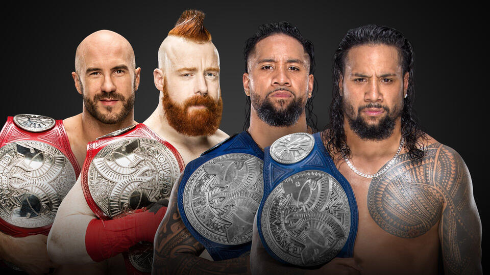 Raw Tag Team Champions Cesaro & Sheamus vs. SmackDown Tag Team Champions The Usos 20171106_SurvivorSeries_tagteam_update--bb3f29f89ef77ecaa63390235aced782