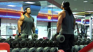 WCF Tag Team Champion - The Rock & ChristopherDaniels vs Roman Reigns & Ambrose Reigns%20Workout%20WIDGET%20IMAGE