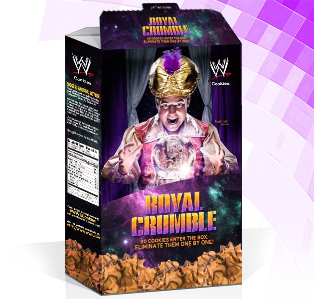 (Photos) WWE Cookies (Bánh quy) - Theo phong cách Wrestling RoyalCrumble