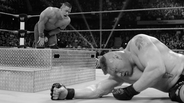 Extreme Rules Sonuçlar Brock_cena_distance