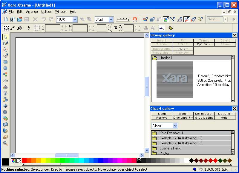المميز برنامج Xara Xtreme كــامل Dockgalleries