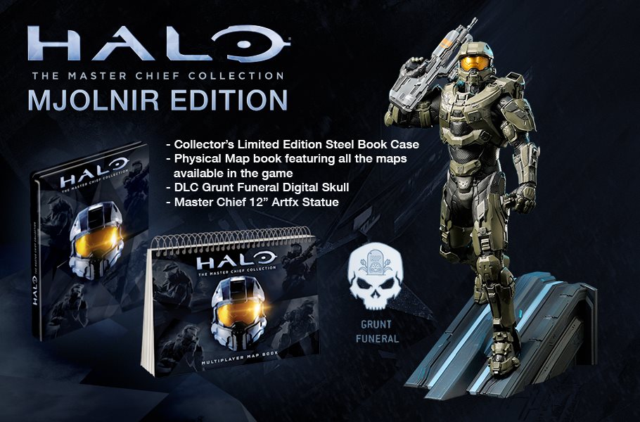 Halo The Masterchief Collection [Xbox One] Halo-masterchief-mjolnir-edition