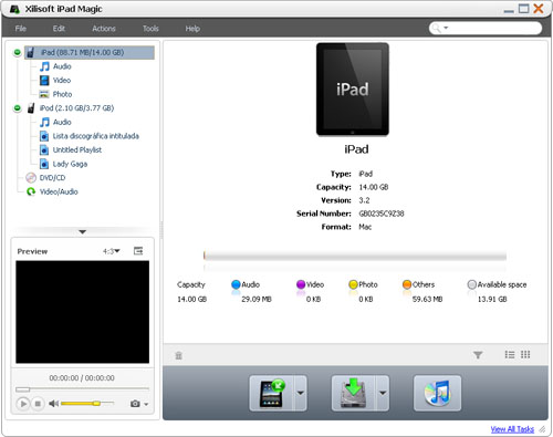 the tutorial:how to transfer movies and music iPad to pc X-ipad-magic-1