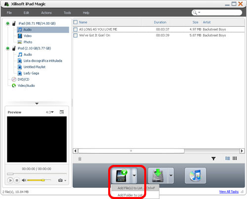 the tutorial:how to transfer movies and music iPad to pc X-ipad-magic-2