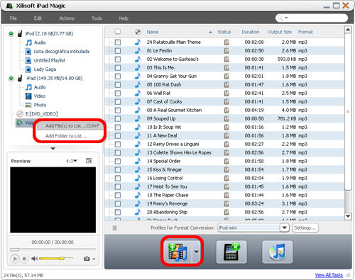 the tutorial:how to transfer movies and music iPad to pc X-ipad-magic-9