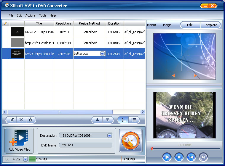       Xilisoft .... Avi-to-dvd-converter