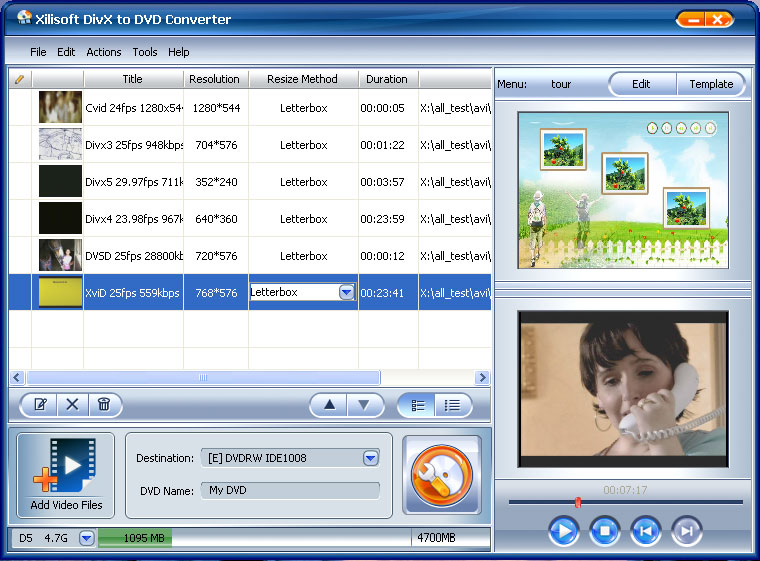       Xilisoft .... Divx-to-dvd-converter