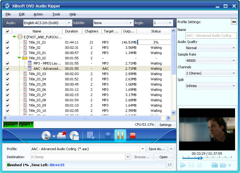 DVD Audio Ripper 5.0.50.0703 برنامج استخراج الصوت من ملفات الدي في دي X-dvd-audio-ripper5