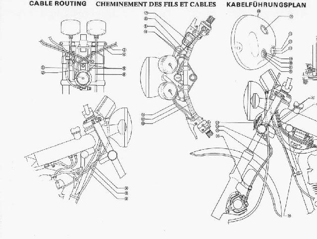 Cheminement-CABLE FAISCEAU-sr500 (1) : Montage et références, passage, guides, passes fils, câbles ? Photo_1278