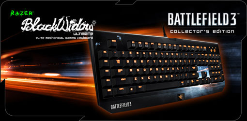 Raton,teclado,alfombrilla,mando,xbox 360 battlefield 3 RazerBattlefield3_Teclado