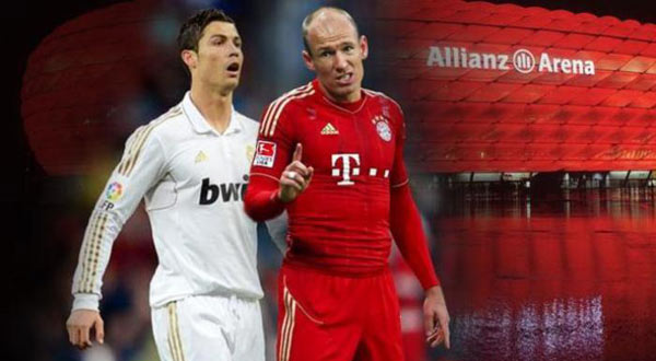 بايرن ميونيخ يستضيف ريال مدريد فى معركة رد الكرامة وتكسير العظام 116-4-2012-22-22-9