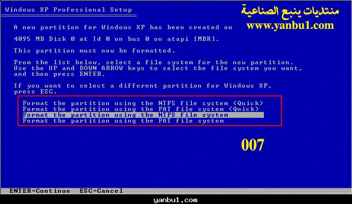 طريقة فرمتة الجهاز .. وتنصيب الويندوزxp بالصور 765_4750423ca19ecd150