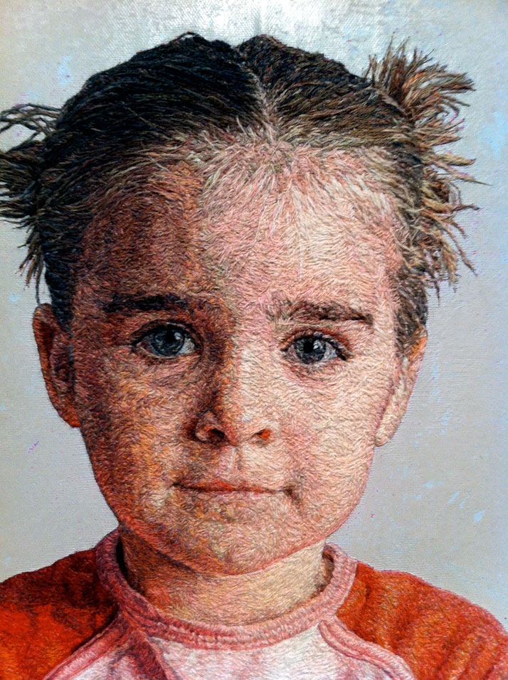 لتطريز المزخرف ... Photo-realistic-embroidered-portraits-by-Cayce-Zavaglia-yatzer-9