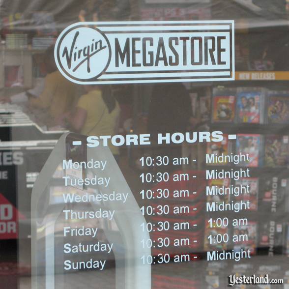 [Disney Springs] Fermeture du Virgin Megastore Megastore_hours