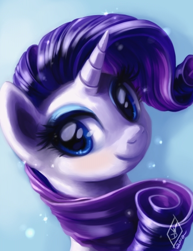 صور my litil pony Shine_like_rarity_by_whitediamondsltd