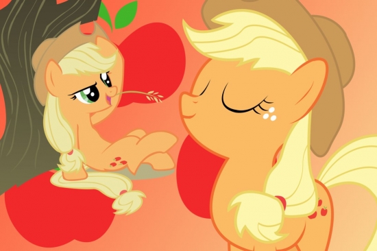 صور my lil pony 2 Mlp_wallpaper_applejack14