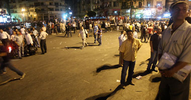 "المنيرة" تستقبل 9 مصابين فى اشتباكات ميدان التحرير  S720113203345
