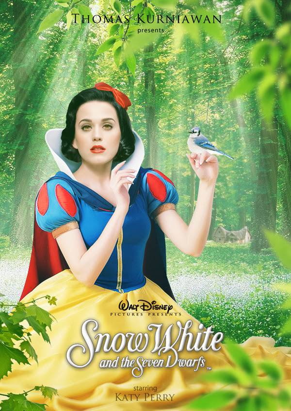 Le principesse Disney reinterpretate da attrici famose B-Snow-white