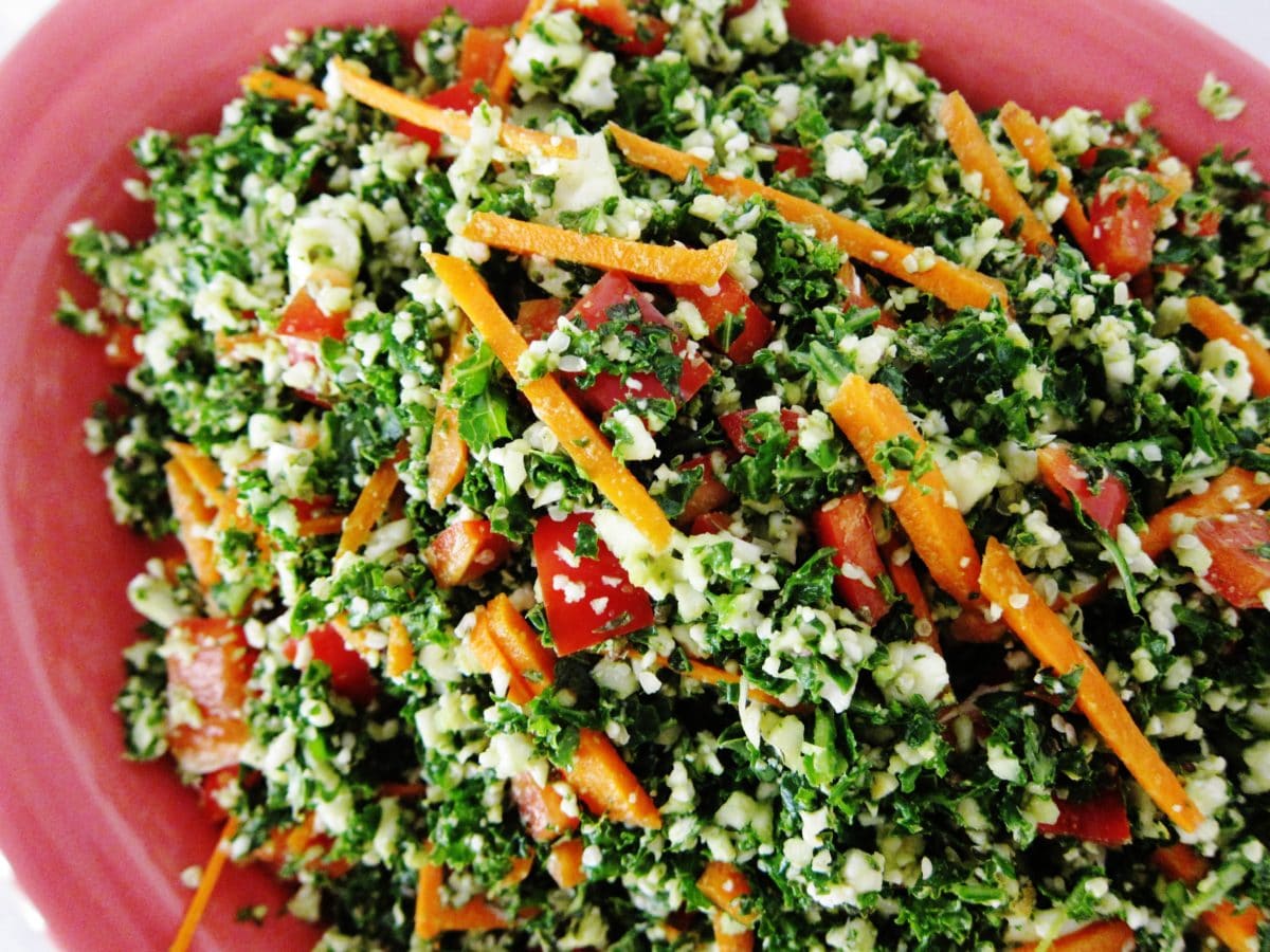 Craving Something Crunchy, Savory & Salty? This Raw Emerald “Rice” Salad Will Hit the Spot 022