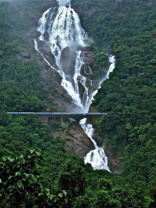 من حول العالم..!! IndiaDudhsagar-Waterfalls
