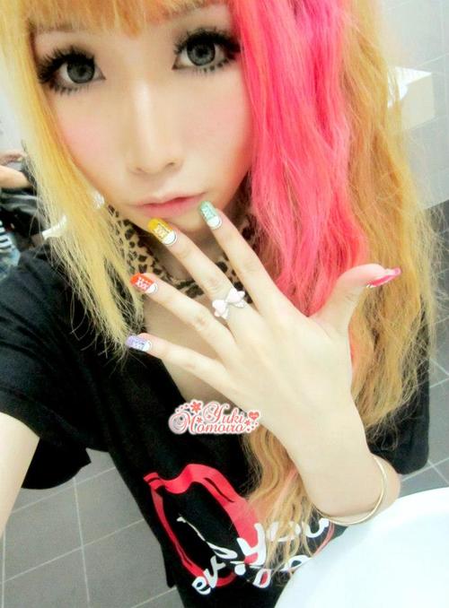 Ulzzang style Hairandnails