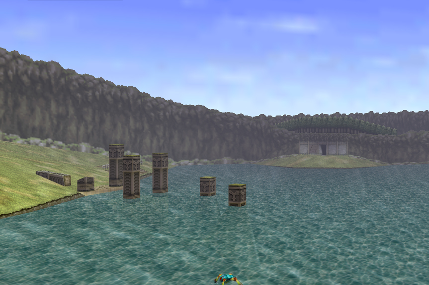 Lake Hylia  Map3D_LakeHylia4_Large