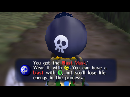 Legend Of Zelda: Majoras Mask. BlastMask1