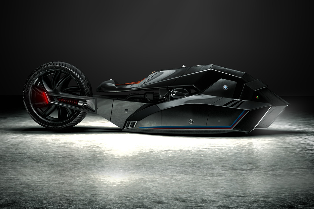 Projet BMW: 600km/h sur un 2 roues BMW-Titan-Concept-Motorcycle-1