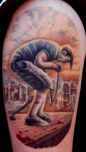 Tatuajes de Zombies Zombie4