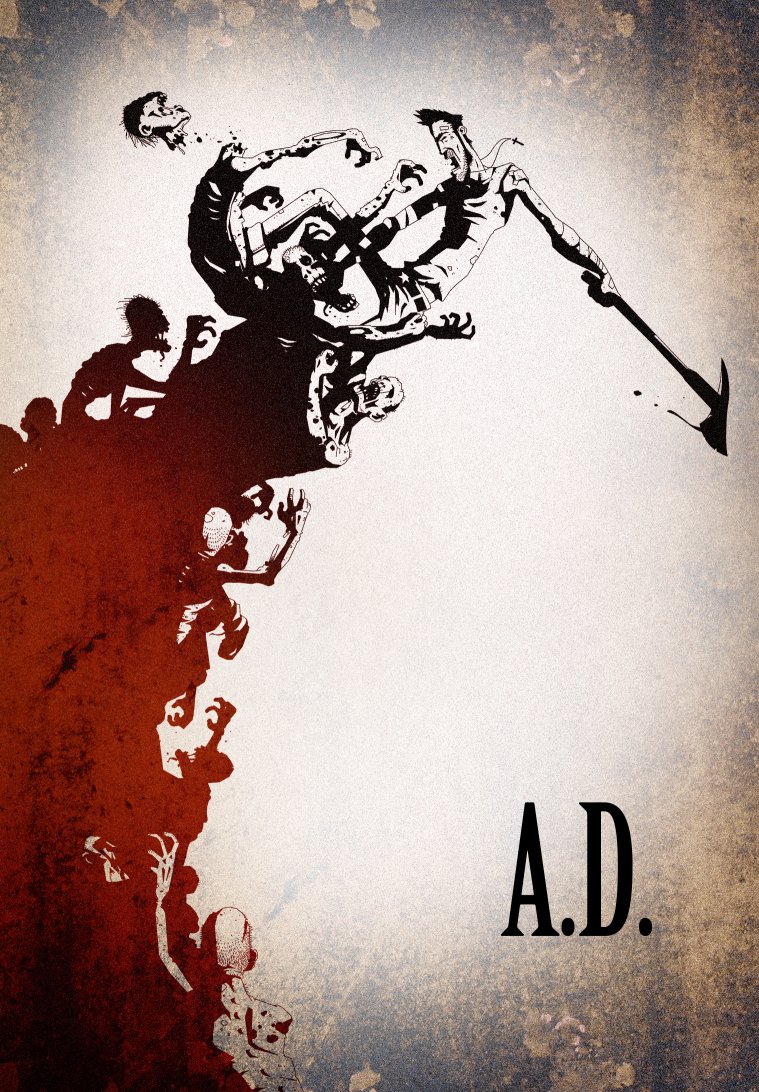 "A.D." (ZOMBIE ANIMATION) Teaser Trailer + interview ADfront-web