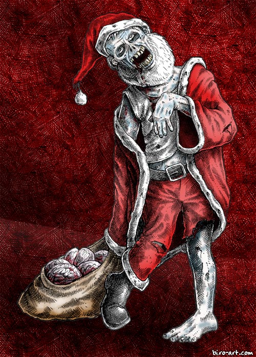 Atención a Todos..... Se Cancela la Navidad Zombie-santa