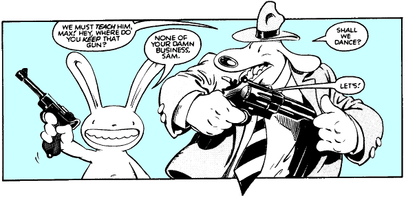 Sam & Max Police Freelance (1987-1998) Sammax