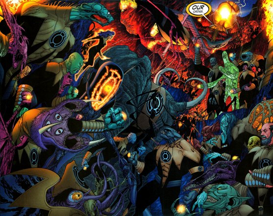 Sinestro Corps War, El Anlisis global 0239