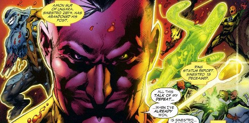 Sinestro Corps War, El Anlisis global 0261