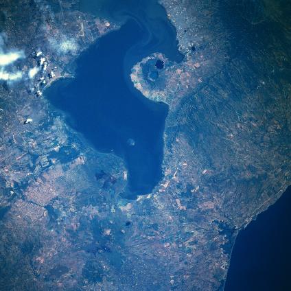 Vigilan en Nicaragua enjambre sísmico en Lago de Managua Mapa_Satelital_Foto_Imagen_Satelite_Lago_Managua_Nicaragua