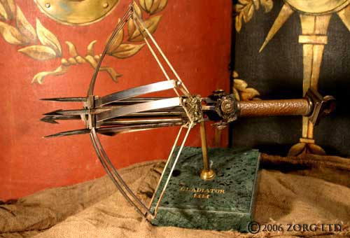 "Gladiator" Four Shot Crossbow Movie Prop: Feasible? Gldtr_crossbow_500x340