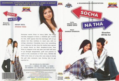 SOCHA NA THA (2.005) con ABHAY DEOL + Sub. Inglés + Online Cover