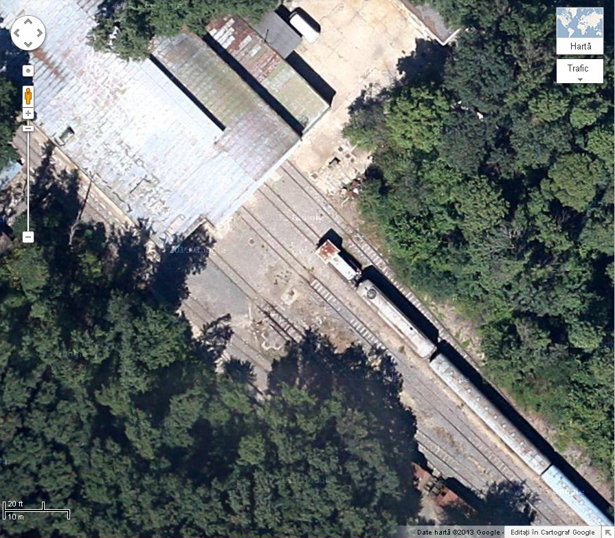 Trenuri/Gări pe Google Earth/maps 12666044