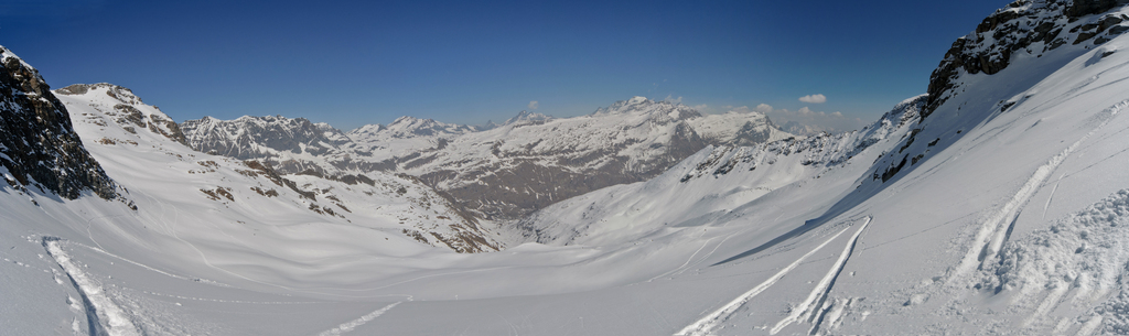 Backcountry Colle del Carro, PN Gran Paradiso Panoramica-colle